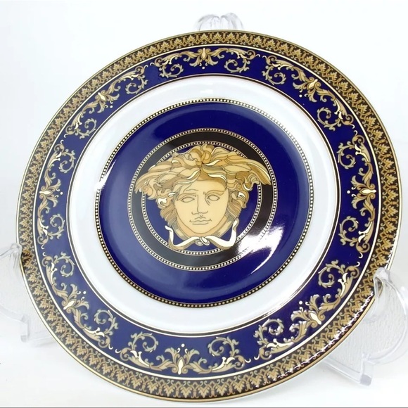 New Authentic Versace Rosenthal Medusa Plate Tableware - Picture 3 of 7